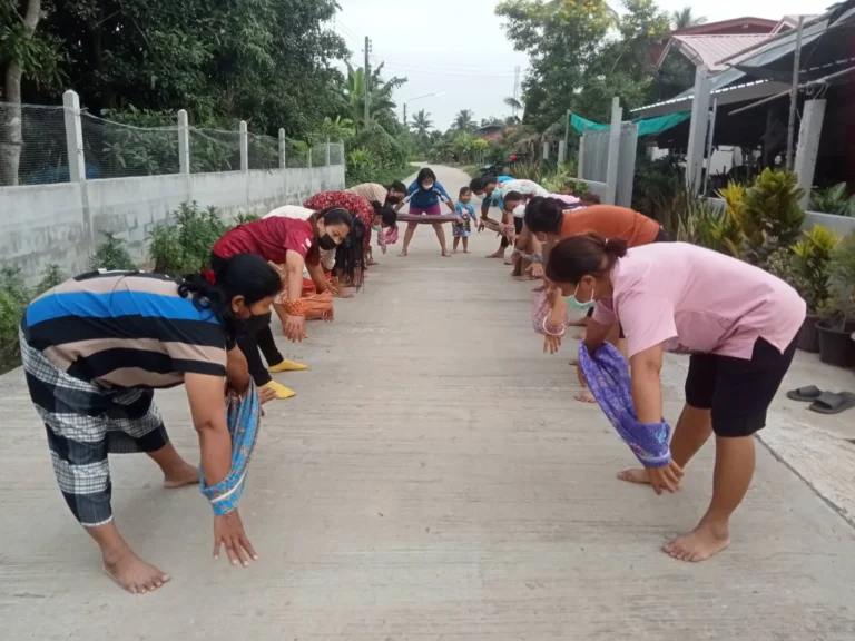 ผ้านุ่งผดุงสุขภาพบนถนนสายแดนซ์