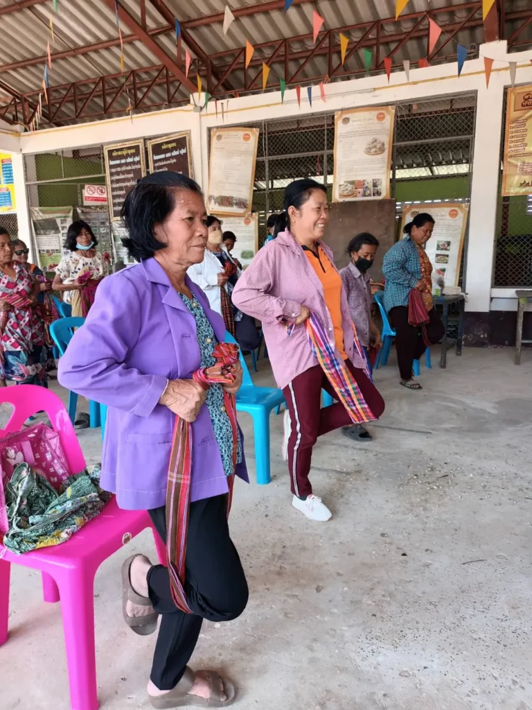 ผ้านุ่งผดุงสุขภาพบนถนนสายแดนซ์